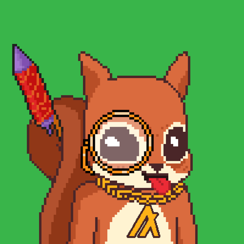 Pixel Squirrels #210